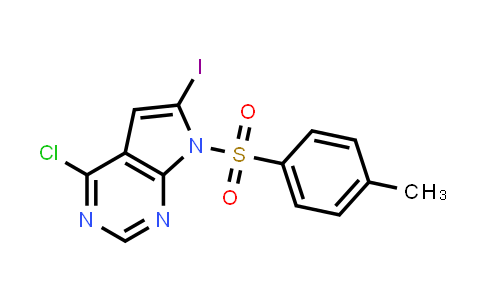 4-Chloro-6-iodo-7-tosyl-7H-pyrrolo[2,3-d]pyrimidine