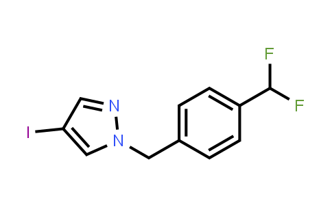 1-(4-Difluoromethylbenzyl)-4-iodo-1H-pyrazole