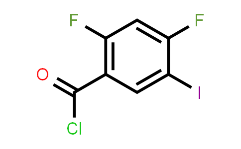 2,4-Difluoro-5-iodobenzoyl chloride