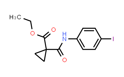 1-(4-Iodophenylcarbamoyl)-cyclopropanecarboxylic acid ethyl ester