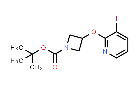 3-(3-Iodopyridin-2-yloxy)-azetidine-1-carboxylic acid tert-butyl ester