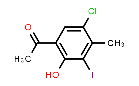 1-(5-Chloro-2-hydroxy-3-iodo-4-methylphenyl)-ethanone