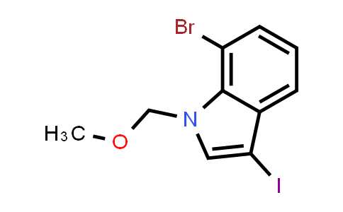 7-Bromo-3-iodo-1-methoxymethyl-1H-indole