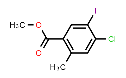 4-Chloro-5-iodo-2-methylbenzoic acid methyl ester