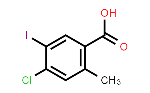 4-Chloro-5-iodo-2-methylbenzoic acid