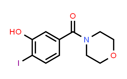 (3-Hydroxy-4-iodophenyl)(morpholin-4-yl)methanone