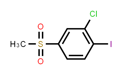 2-Chloro-1-iodo-4-(methylsulfonyl)benzene