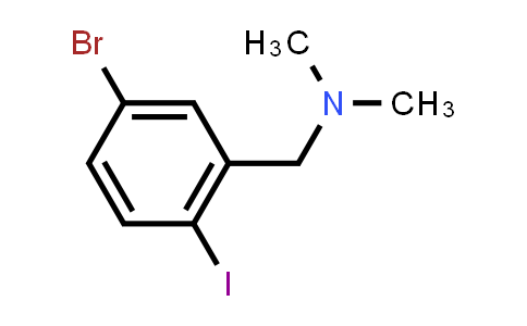 (5-Bromo-2-iodobenzyl)-dimethylamine