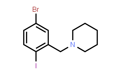 1-(5-Bromo-2-iodobenzyl)-piperidine