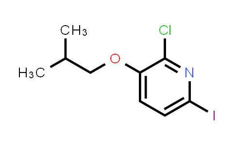 2-Chloro-6-iodo-3-isobutoxypyridine