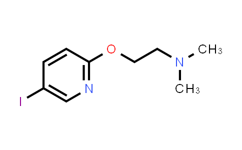 {2-[(5-Iodopyridin-2-yl)oxy]ethyl}dimethylamine