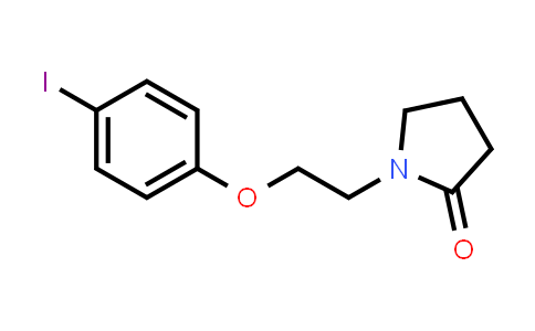 1-(2-(4-Iodophenoxy)ethyl)pyrrolidin-2-one