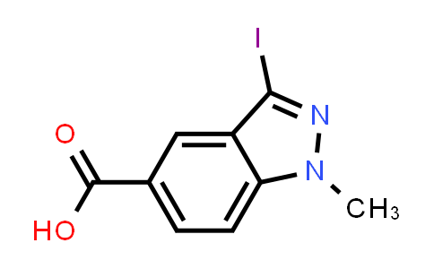 3-Iodo-1-methylindazole-5-carboxylic acid