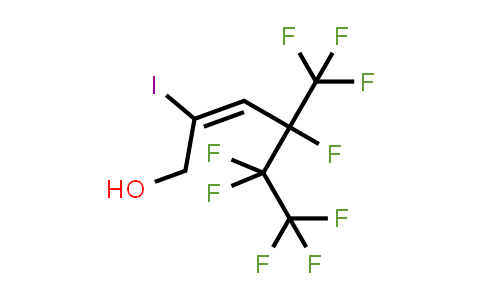 (E)-4,5,5,6,6,6-Hexafluoro-2-iodo-4-(trifluoromethyl)hex-2-en-1-ol