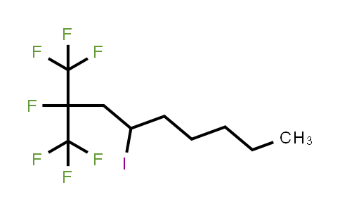 4-Iodo-1,1,1,2-tetrafluoro-2-(trifluoromethyl)nonane