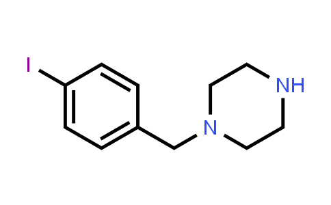 1-[(4-Iodophenyl)methyl]piperazine