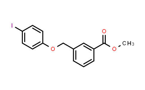 Methyl 3-((4-iodophenoxy)methyl)benzoate