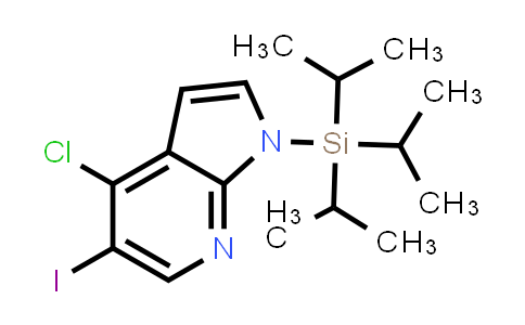 4-Chloro-5-iodo-1-(triisopropylsilyl)-1H-pyrrolo[2,3-b]pyridine