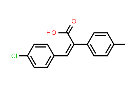 (2Z)-3-(4-Chlorophenyl)-2-(4-iodophenyl)-acrylic acid