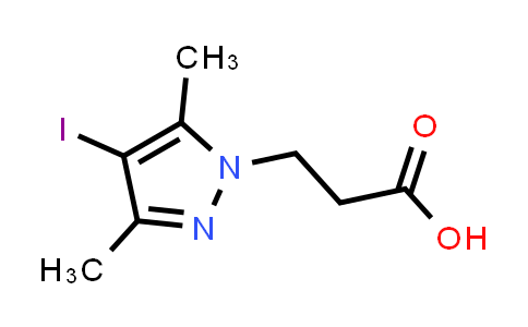 3-(4-Iodo-3,5-dimethyl-1H-pyrazol-1-yl)-propanoic acid