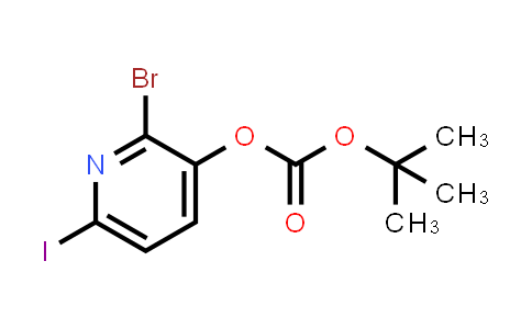 2-Bromo-6-iodopyridin-3-yl tert-butyl carbonate