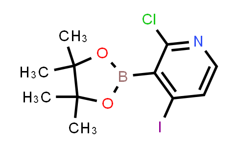 2-Chloro-4-iodo-3-(4,4,5,5-tetramethyl-1,3,2-dioxaborolan-2-yl)pyridine