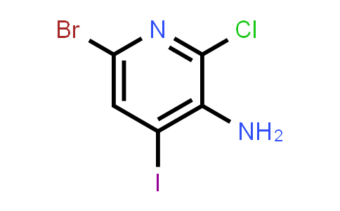 6-Bromo-2-chloro-4-iodopyridin-3-amine