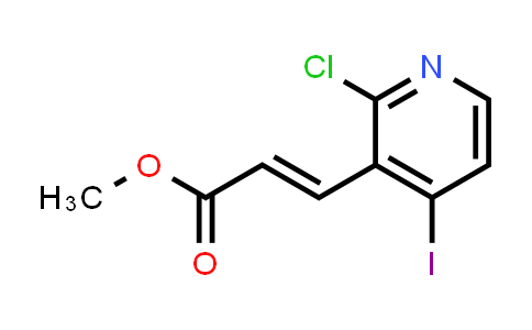 Methyl 3-(2-chloro-4-iodopyridin-3-yl)acrylate