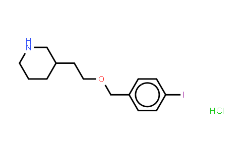 3-{2-[(4-Iodobenzyl)oxy]ethyl}piperidinehydrochloride