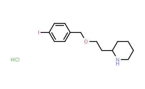 2-{2-[(4-Iodobenzyl)oxy]ethyl}piperidine hydrochloride