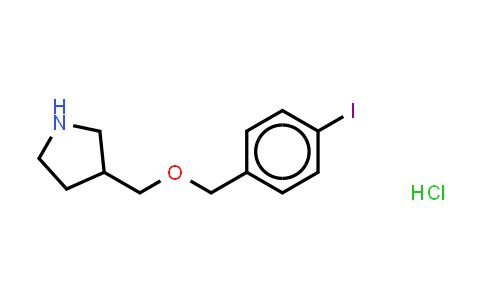 4-Iodobenzyl 3-pyrrolidinylmethyl etherhydrochloride