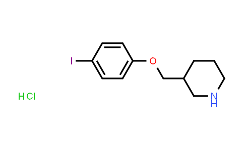 3-[(4-Iodophenoxy)methyl]piperidine hydrochloride