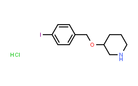 3-[(4-Iodobenzyl)oxy]piperidine hydrochloride