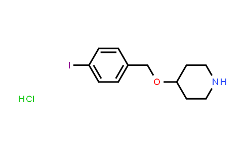 4-[(4-Iodobenzyl)oxy]piperidine hydrochloride