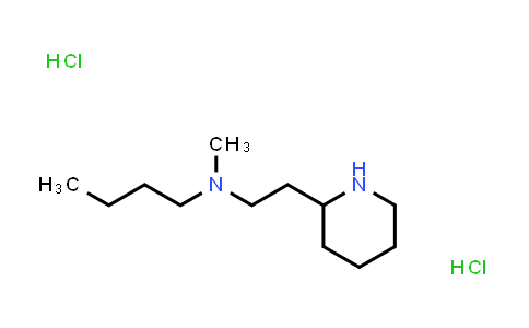 N-Methyl-N-[2-(2-piperidinyl)ethyl]-1-butanaminedihydrochloride