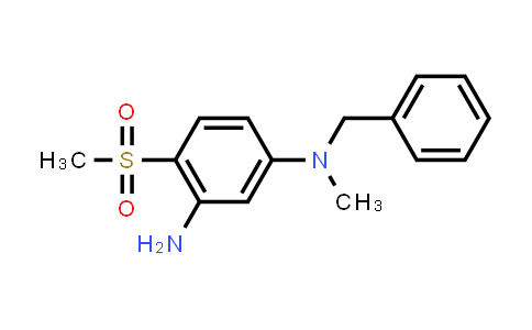 N1-Benzyl-N1-methyl-4-(methylsulfonyl)-1,3-benzenediamine