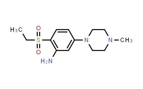 2-(Ethylsulfonyl)-5-(4-methyl-1-piperazinyl)-aniline