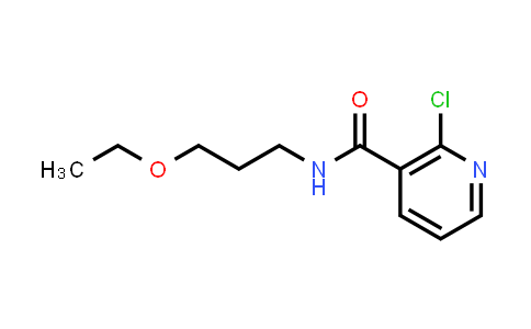 2-Chloro-N-(3-ethoxypropyl)nicotinamide