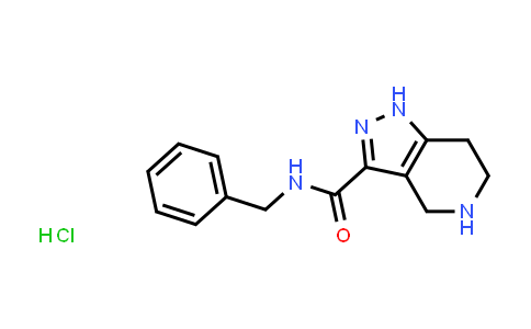 N-Benzyl-4,5,6,7-tetrahydro-1H-pyrazolo[4,3-c]-pyridine-3-carboxamide hydrochloride