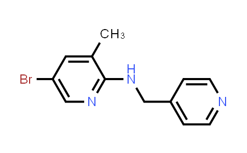 5-Bromo-3-methyl-N-(4-pyridinylmethyl)-2-pyridinamine