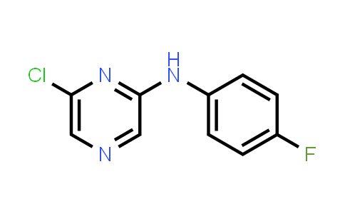 6-Chloro-N-(4-fluorophenyl)-2-pyrazinamine