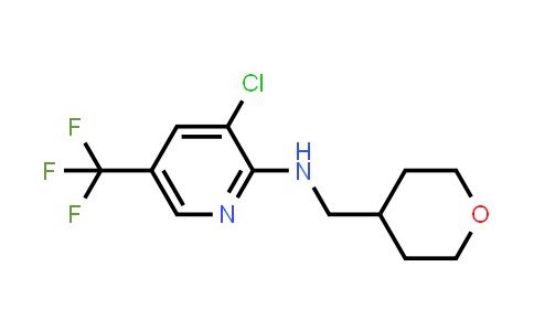 3-Chloro-N-(tetrahydro-2H-pyran-4-ylmethyl)-5-(trifluoromethyl)-2-pyridinamine