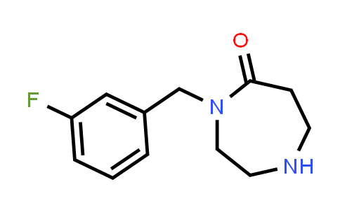 4-(3-Fluorobenzyl)-1,4-diazepan-5-one