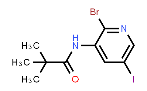 N-(2-Bromo-5-iodopyridin-3-yl)pivalamide