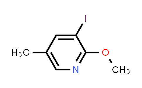 3-Iodo-2-methoxy-5-methylpyridine