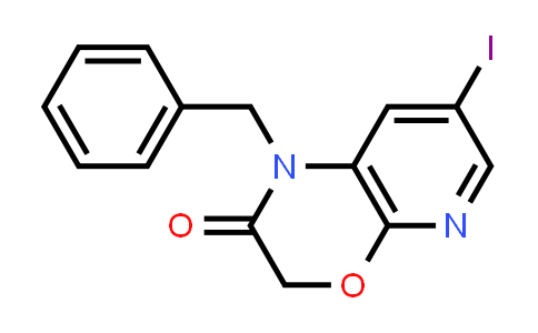 1-Benzyl-7-iodo-1H-pyrido[2,3-b][1,4]oxazin-2(3H)-one