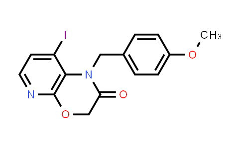 8-Iodo-1-(4-methoxybenzyl)-1H-pyrido-[2,3-b][1,4]oxazin-2(3H)-one