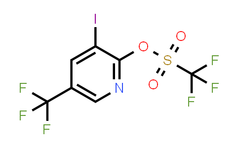 3-Iodo-5-(trifluoromethyl)pyridin-2-yl trifluoromethanesulfonate