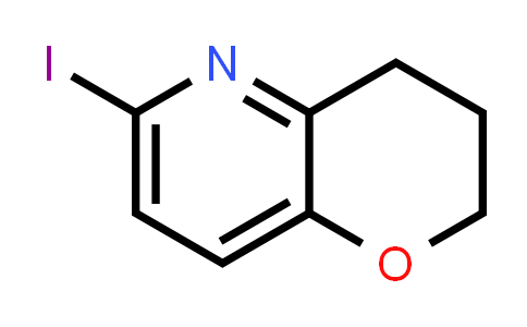 6-Iodo-3,4-dihydro-2H-pyrano[3,2-b]pyridine