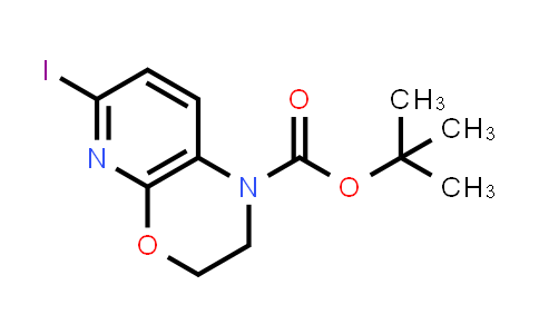 tert-Butyl 6-iodo-2,3-dihydro-1H-pyrido-[2,3-b][1,4]oxazine-1-carboxylate